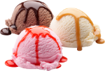 3 boules de glace